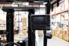 Heavy-Duty Forklift Mount, 10 Inch Arm, 3.375 x 5.125 Inch Clamp - 5mm Plate for M5 Fasteners