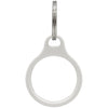 Key Chain Holder for Apple AirTag - White