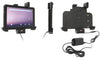 Charging Cradle with Tilt Swivel, Spring Lock, and Hard-Wired Power Supply for Honeywell EDA10A (Bare Tablet without Rotating Hand Strap)